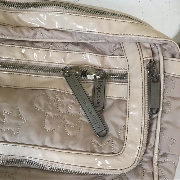 Stella McCartney Lesportsac Limited Edition Quilted Nylon Shoulder Travel Bag - Picture 5 of 16